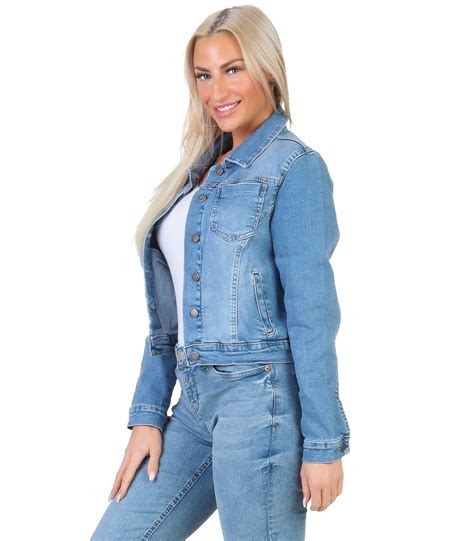 Entdecke Den Angesagten Style Mit Der Rock Creek Damen Jeansjacke Kurz