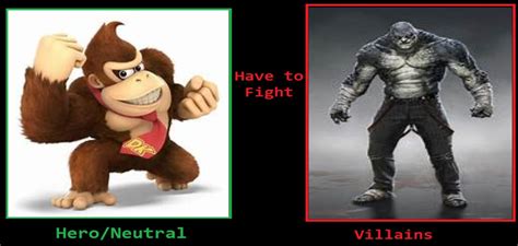 Donkey Kong Vs Killer Croc By Hotdog900 On Deviantart