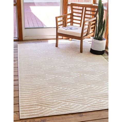 Sabrina Soto Collection Power Loom Beige Indoor Outdoor Rug Reviews