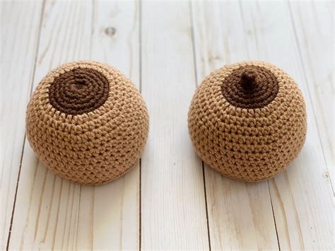 Toys Games Toys 4 Inches Crochet Boob Fake For Gynecologist Etna Pe