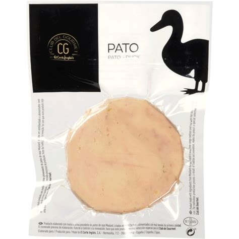 Foie Gras De Pato Inteiro Embalagem G Club Del Gourmet