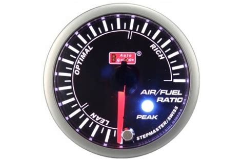 WSKAŹNIK AFR SKŁADU SPALIN AUTO GAUGE SMOKE PEAK AGAFRSMBLSWL270 PK za