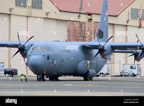 Lockheed Martin C J Super Hercules At Yokota Air Force Base Tokyo