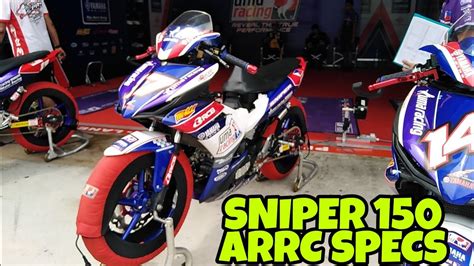 Sniper Nila Masato Fernando Ub150 Arrc Technical Specs Kerwin Chang