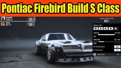 Pontiac Firebird Build S Class Car In NFS Unbound Vol 6 YouTube