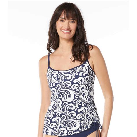 Womens Beach House Bridget Swirl Tankini Swim Top Boscovs