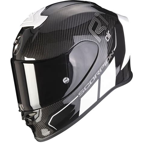 Scorpion Exo R Evo Carbon Air Corpus Black White Free Uk Delivery