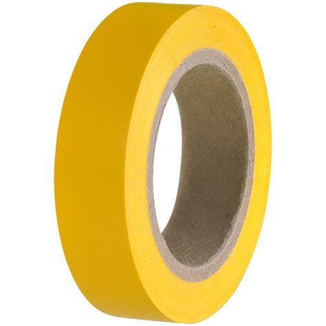 HellermannTyton 710 00102 HelaTape Flex 15 PVC Tape Yellow 15mm X 10m