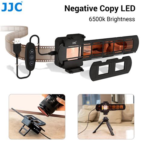 Jjc Fda Led Film Digitizing Adapter Led Light Set For Mm Negative