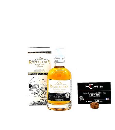 Distillerie Rozelieures Subtil Cl Whisky Lorrain La Cave Du