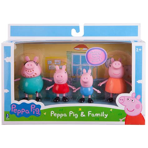 Peppa Pig Family 4-Figure Pack- Buy Online in United Arab Emirates at Desertcart - 12265664.