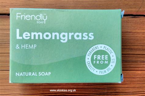 Lemongrass Hemp Vegan Soap Skin Kiss