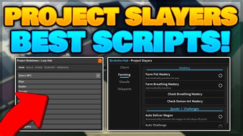 NEW Project Slayers Script Hack GUI Fast Auto Farm Infinite