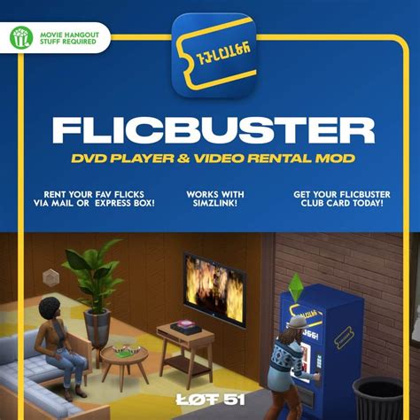 Blockbuster But For The Sims 4