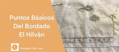 Puntadas Basicas Hilvan Club De Bordado