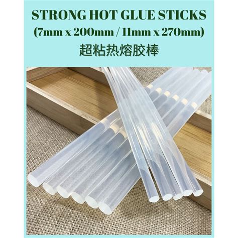 15pcs 50pcs Strong Hot Glue Sticks 7mm X 200mm 110mm X 270mm