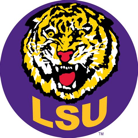 LSU Tigers Secondary Logo - NCAA Division I (i-m) (NCAA i-m) - Chris
