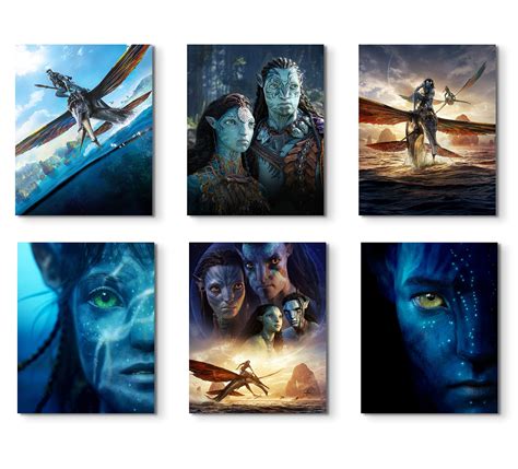 Buy Avatar The Way Of Water 2022 Set Of 6 Promo Movie Prints 8x10s