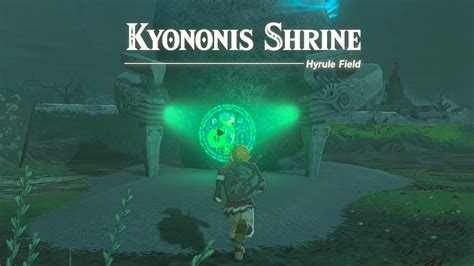 Zelda Tears Of The Kingdom Kyononis Shrine Location And How To Solve