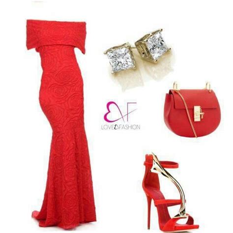 Lady N Red Fashion Classy Outfits Love Couture