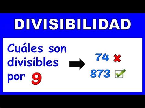 Criterio De Divisibilidad Del Youtube