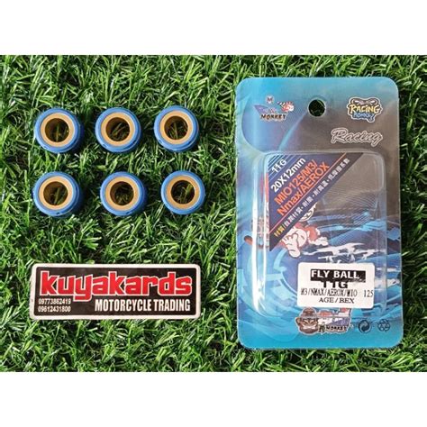 RACING MONKEY FLY BALL NMAX V1 V2 AEROX V1 V2 M3 MIO I 125 Shopee