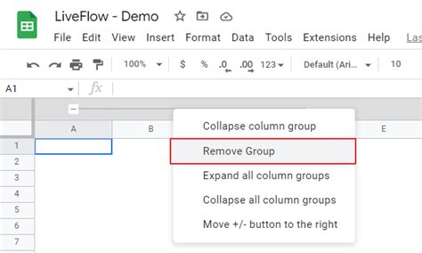 How To Group Rows And Columns In Google Sheets LiveFlow