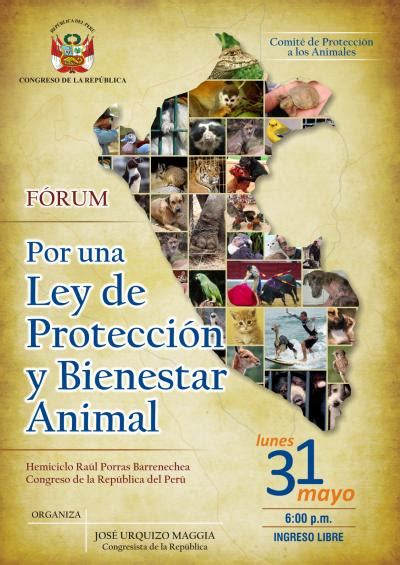 FÓrum Por Una Ley De ProtecciÓn Y Bienestar Animal Agrupación Para La