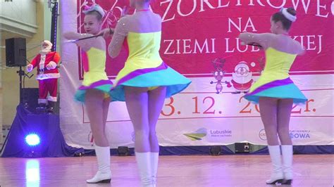 Majorettes FINEZJA Wschowa Mażoretki duo trio baton junior