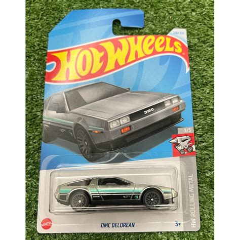 Hot Wheels DMC Delorean Regular Treasure Hunt RTH Case N Shopee Malaysia