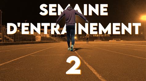 ÇA COMMENCE FORT Ma DEUXIÈME semaine d entrainement de SPRINTER