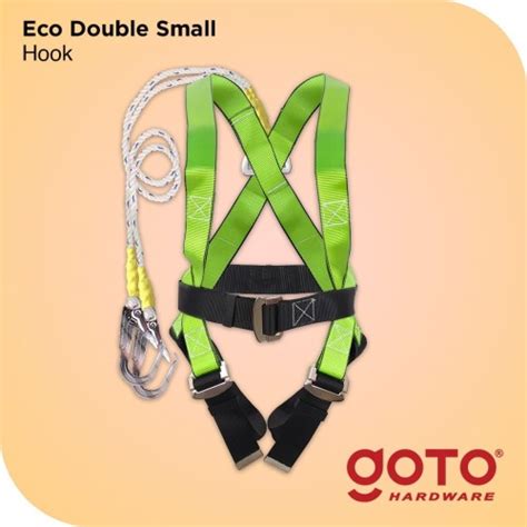 Jual Full Body Harness Double Big Hook Safety Belt Sabuk Pengaman Besar