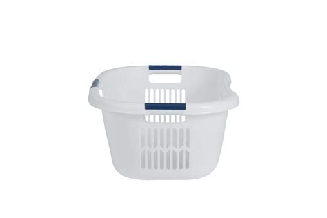 Rubbermaid Laundry Basket Xl Hip Hugger Basket Bushel White