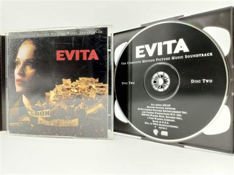 Evita The Complete Motion Picture Soundtrack 1996 Warner Bros Records