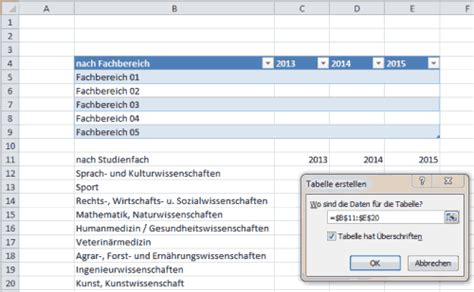 Andreas Unkelbach Blog Mehrere Autofilter Im Tabellenblatt Einer