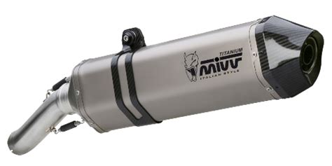 BMW R 1200 GS ADVENTURE Exhaust Mivv Speed Edge Titanium With Carbon