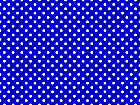 White Polka Dots Over Medium Blue Background 17375160 Vector Art At