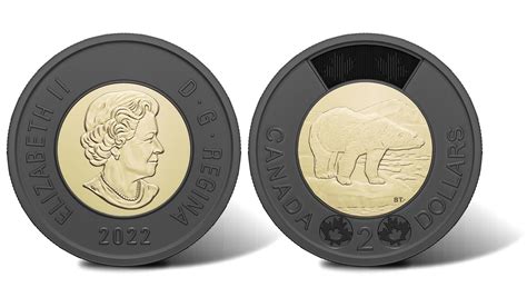 Canadian $2 Coin Features Black Outer Ring | CoinNews