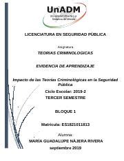 Tcr U Ea Manr Docx Licenciatura En Seguridad P Blica Asignatura