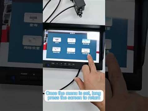 Inch Touch Screen Truck Ch Cameras Monitor System Youtube