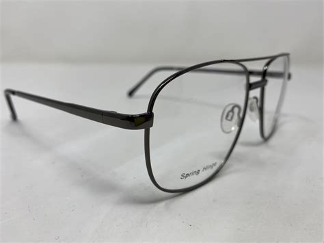 lido west practical dax gunmetal    full rim eyeglasses frame