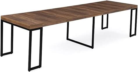 Idmarket Table Console Extensible Toronto Personnes Cm Bois