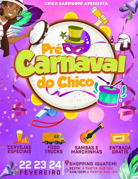 Chico Barrigudo anuncia três dias de folia no Iguatemi Rio Preto Malu