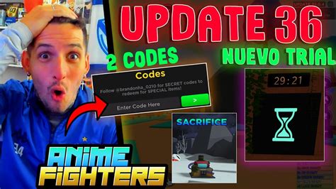 🚨update 36 Anime Fighters Codes Roblox Avatar Nuevo Trial Imposible