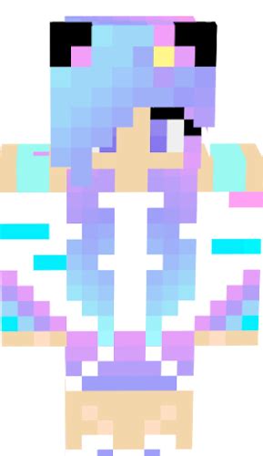 Pastel Rainbow Girl Nova Skin