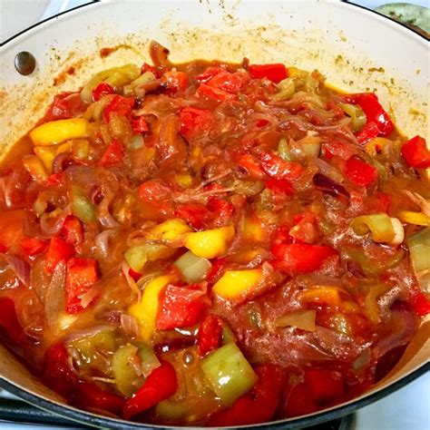 Lecso Hungarian Pepper Tomato Stew