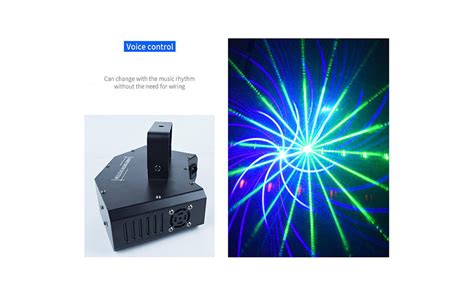 Rgb Scan Laser Lens Scanning Stage Light Dmx Line Beam Lighting For