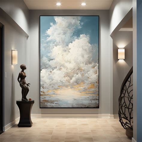 Clouds Wall Art Digital Print Cloud Wall Art Cloud Painting Cloud