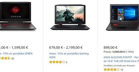 Mejores Ofertas En Port Tiles De La Semana Gaming De Amazon