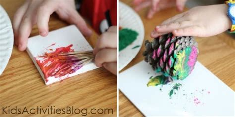 Things To Paint With Pine Needles